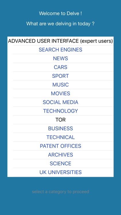 Delve Deep Search Engine