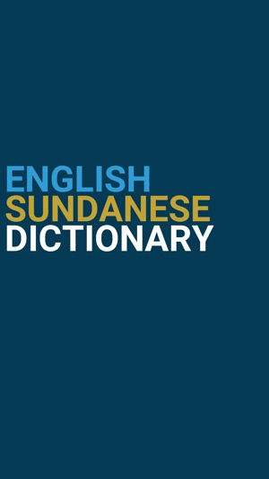 English : Sundanese Dictionary(圖1)-速報App