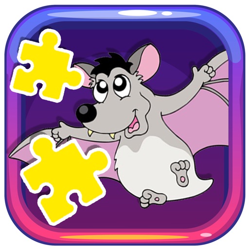 Animal Games For Kids Page Bat Puzzles Version iOS App