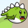 Cute Dino Vs Monster Sky Adventure