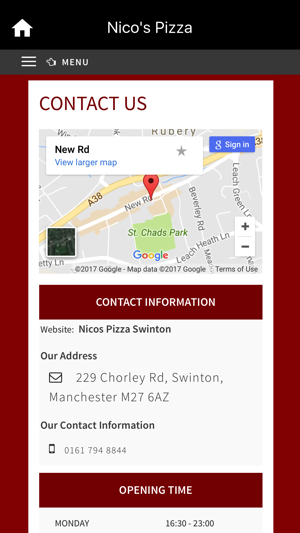 Nico's Pizza ,Swinton(圖4)-速報App