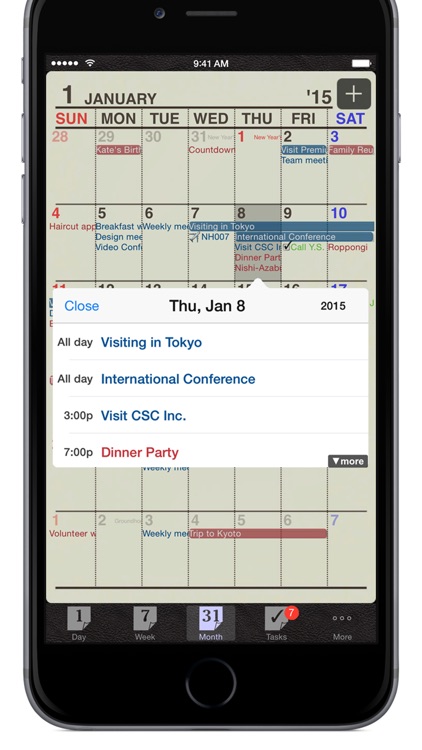 Refills Calendar - Scheduler - Note