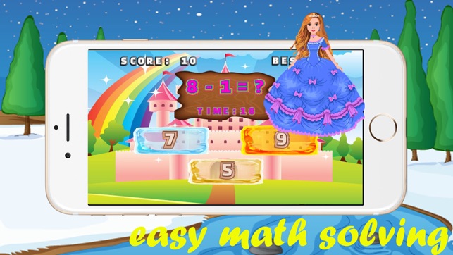 Princess Math Game : 七公主 二年级数学游戏 公主小妹(圖3)-速報App