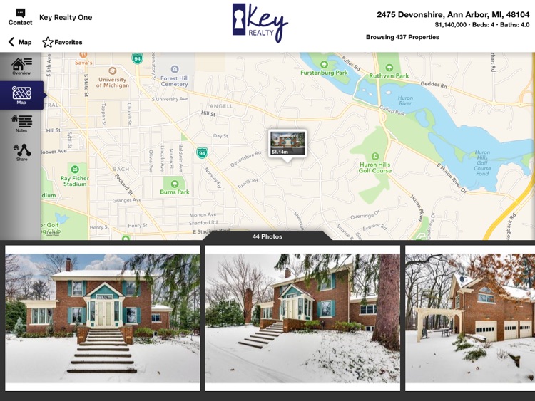 Key Realty Michigan for iPad