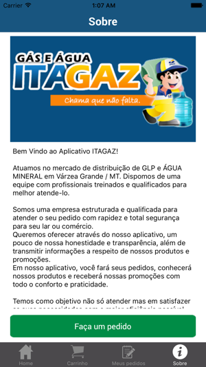 Itagaz Distr. Gás e Água