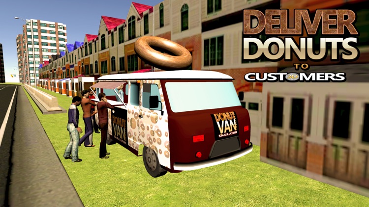 Donut Van Delivery Simulator & Mini Truck Driving