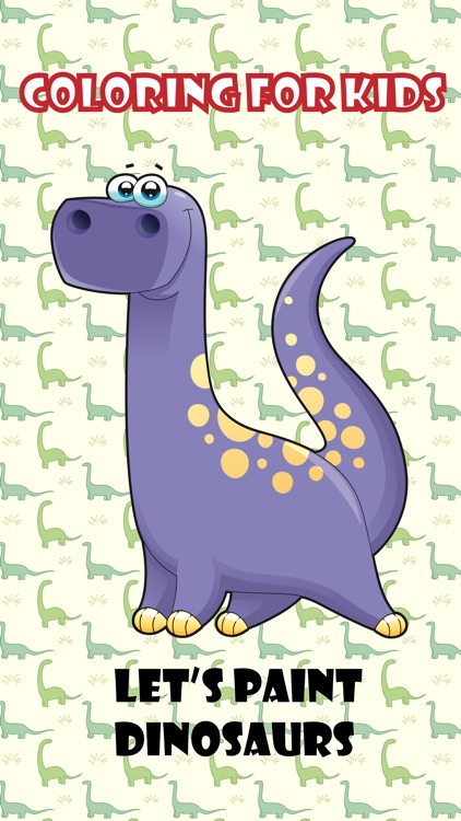 Dinosaurs Coloring Book for Kids Preschool Toddler screenshot-3