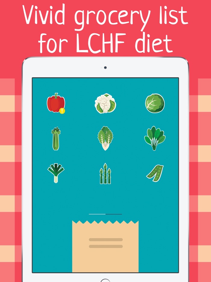 Banting diet food list LCHF low carb assistant app