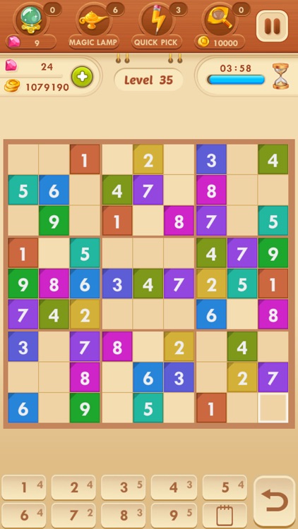 Sudoku Quest - Colored Number Game
