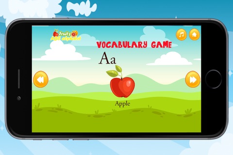 ABC Alphabet Learning Fruits screenshot 2
