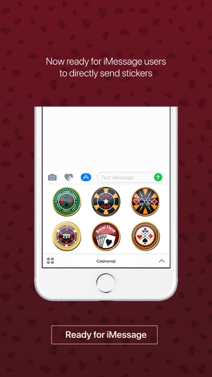 Casinomoji - emoji keyboard sticker for casino