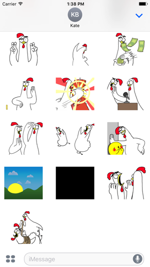 Chicken Bro 6 Sticker Pack(圖3)-速報App