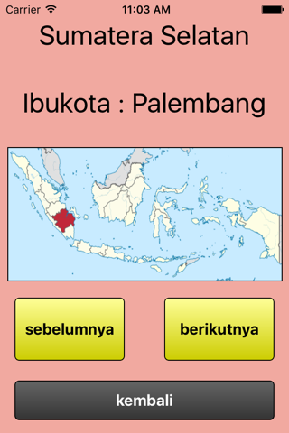 Provinsi di Indonesia screenshot 2