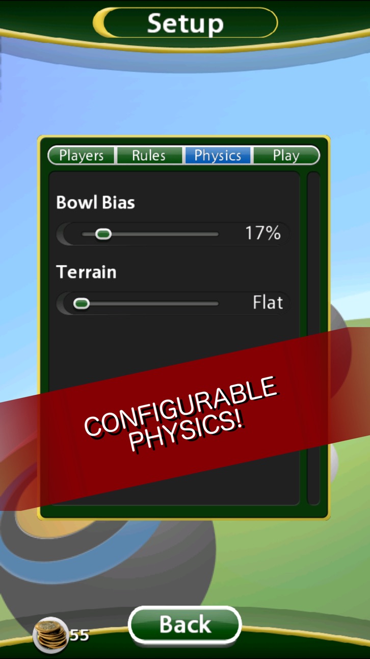 Virtual Lawn Bowls Hack screenshot 4 - iOS game interface