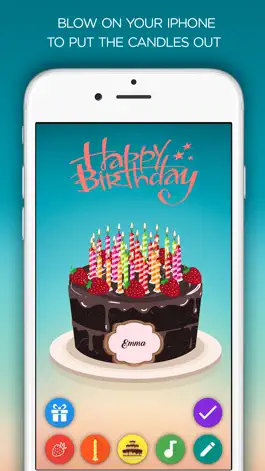 Game screenshot Birthday Cake - Blow out the candles mod apk