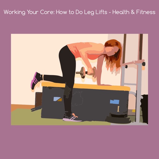 Working your core to do leg lifts icon