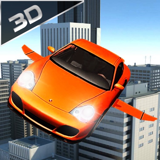 Speed Racers flying Car Stunt Icon