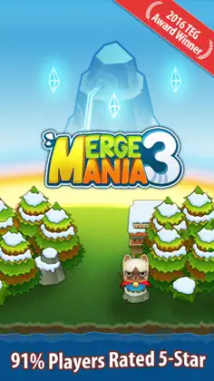 Merge 3 Mania - Screenshot 1