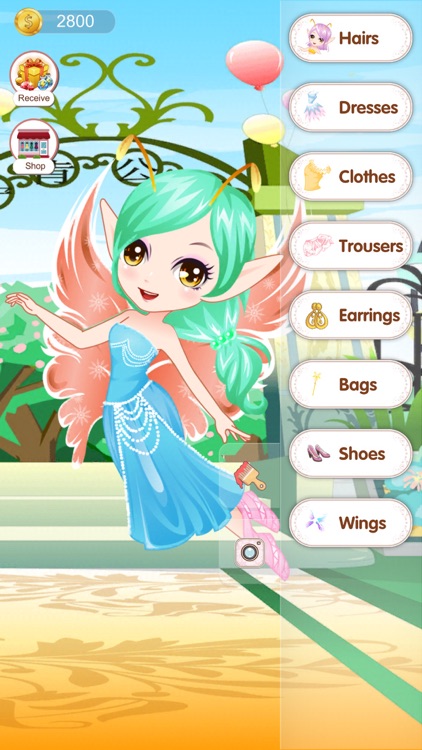 Fantasy Elf Princess- fun makeover games for kids screenshot-3