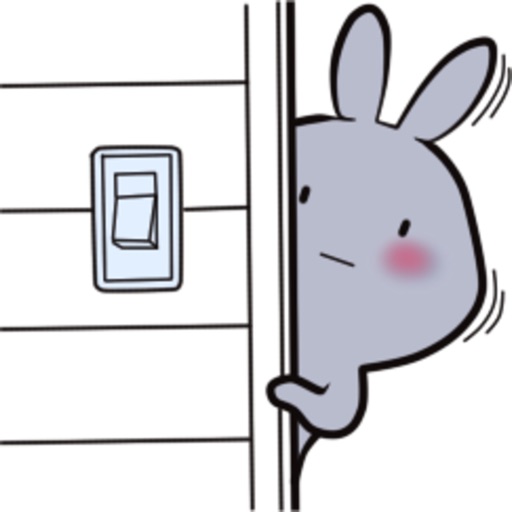 Luna The Bunny stickers by Annie for iMessage icon