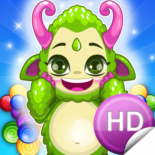 Monster Bubble Shooter - Popping Bubbles HD Icon