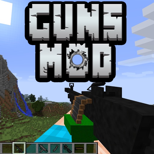 GUNS MOD for Minecraft Game PC Edition iOS App