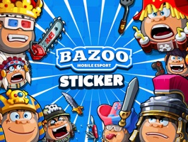 Here are a few stickers from the game BAZOO, available in the App Store