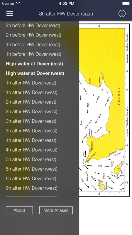 Tidal Flow Charts English Channel