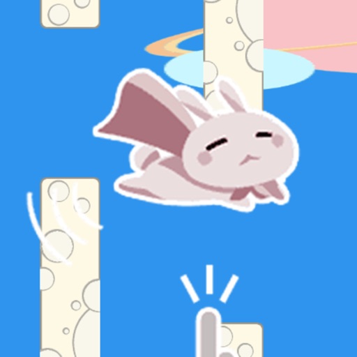 Cheer flying Bunny-Bunny icon