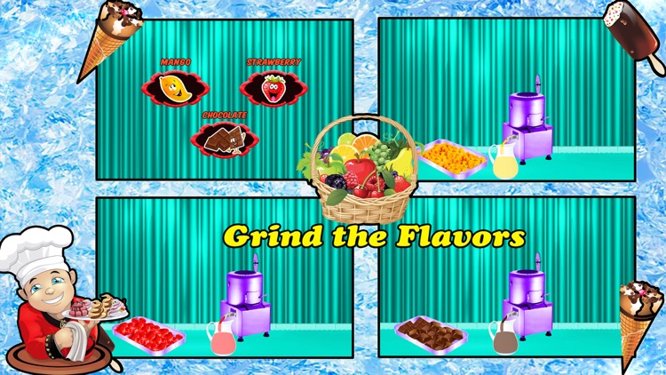 Ice Cream Popsicle & Bars Chef- Dessert Cooking screenshot-3