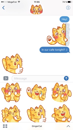 貓貼紙 for iMessage!(圖2)-速報App