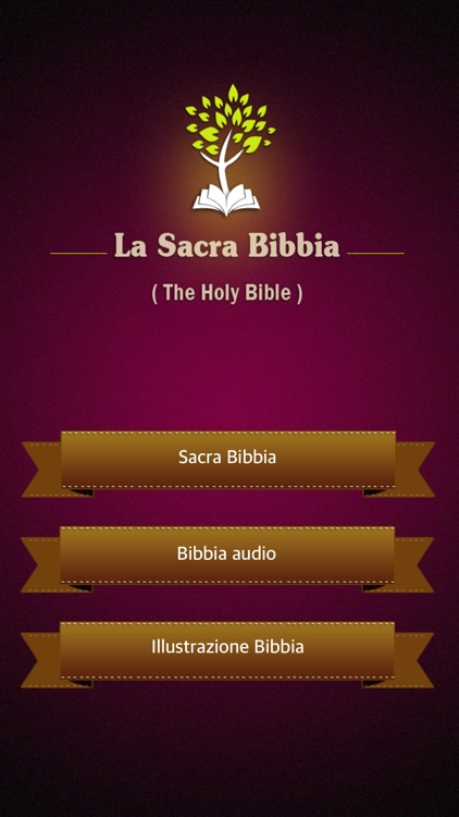 Italian Bible- La Sacra Bibbia con Audio