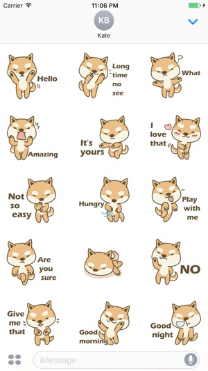 Shiba The Cute Butt Stickers