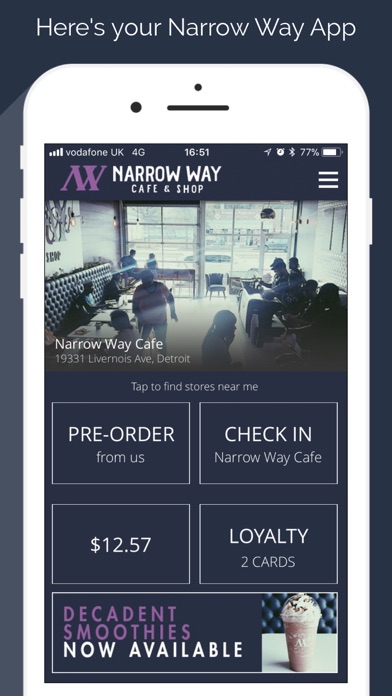 Narrow Way Cafe screenshot 3