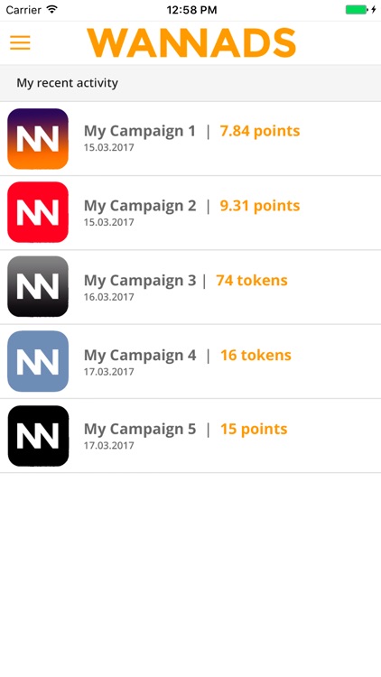 Wannads Offer Wall screenshot-3