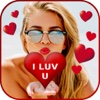 Add Romantic Sticker To Photo - Heart & Love FX