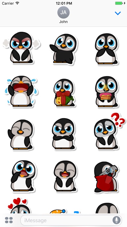 Louie - The Penguin Stickers screenshot-3