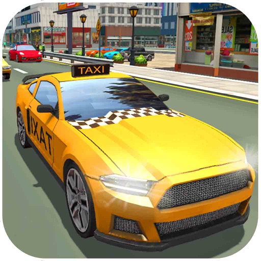 Highway Taxi Car Parking : Classic Road Rush Drive icon