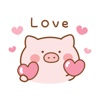 Lovely Pig Sticker for iMessage
