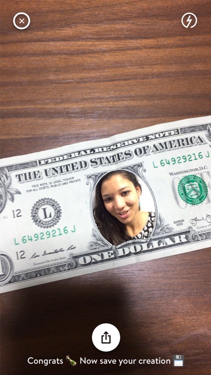 Put your Face in the Dollar Bill