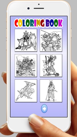 武士面具著色書遊戲(圖2)-速報App