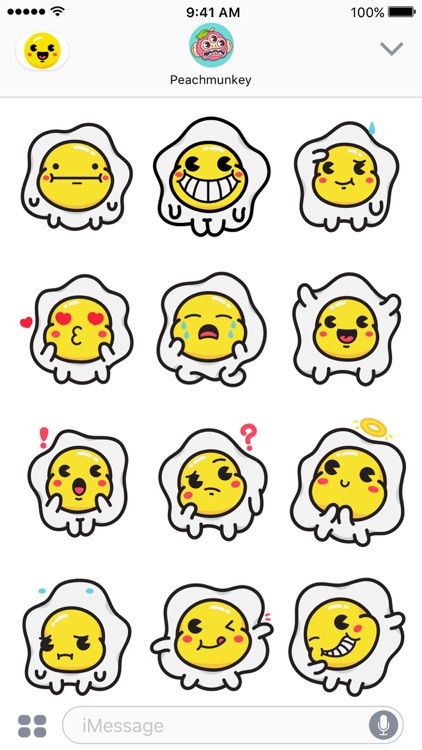 Yolky Stickers