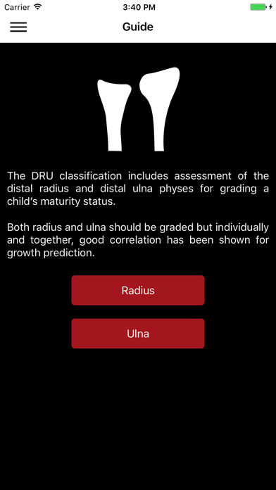 How to cancel & delete DRU - Distal Radius & Ulna Classification from iphone & ipad 2