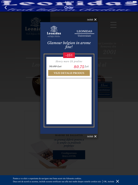 Screenshot #6 pour LEONIDAS ROMANIA
