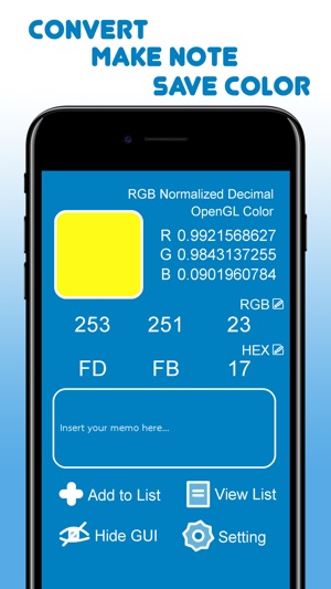 Color: Converter & Memorandum(圖1)-速報App