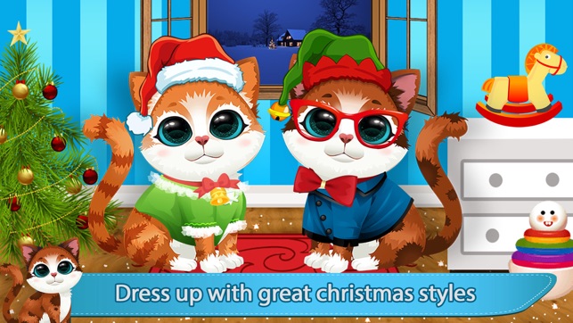 Christmas Kitty Salon - Crazy Cat Makeover Salon(圖2)-速報App