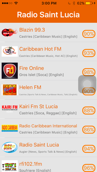 How to cancel & delete Radio LCA - Radio de Saint Lucia from iphone & ipad 1