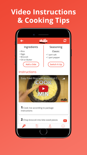 Skillit: Cooking Made Easy, Simple Healthy Recipes(圖4)-速報App