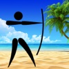 A Sport Arrow Archer On The Beach