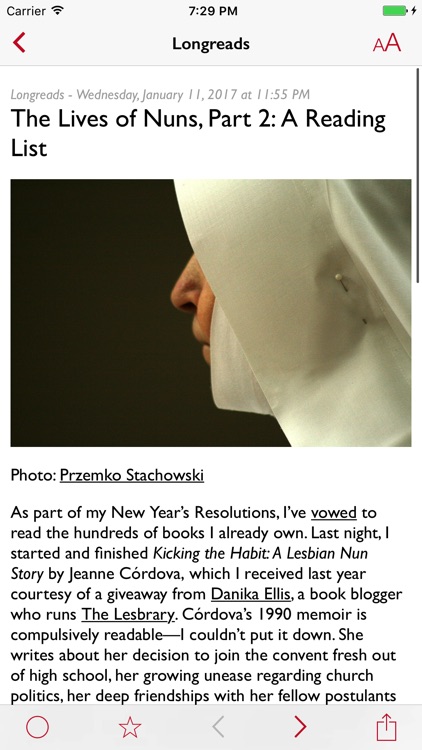lire (Full-text RSS) screenshot-3